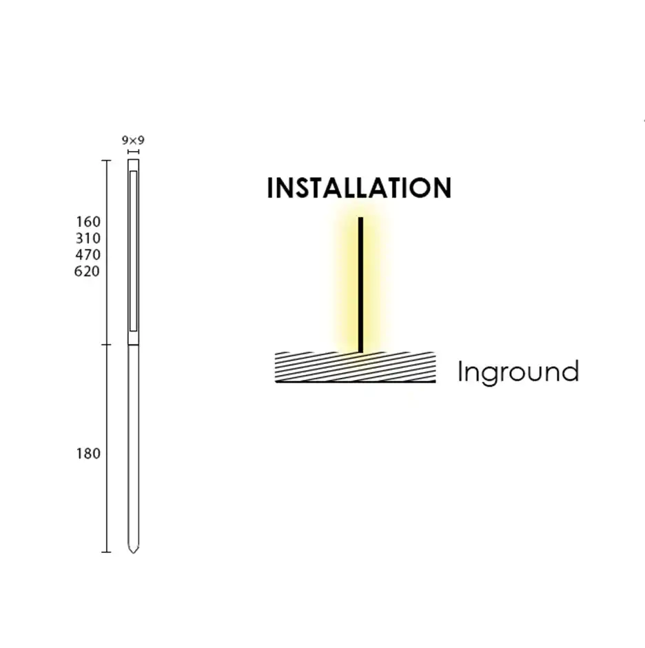 چراغ ایستاده بارو BARU