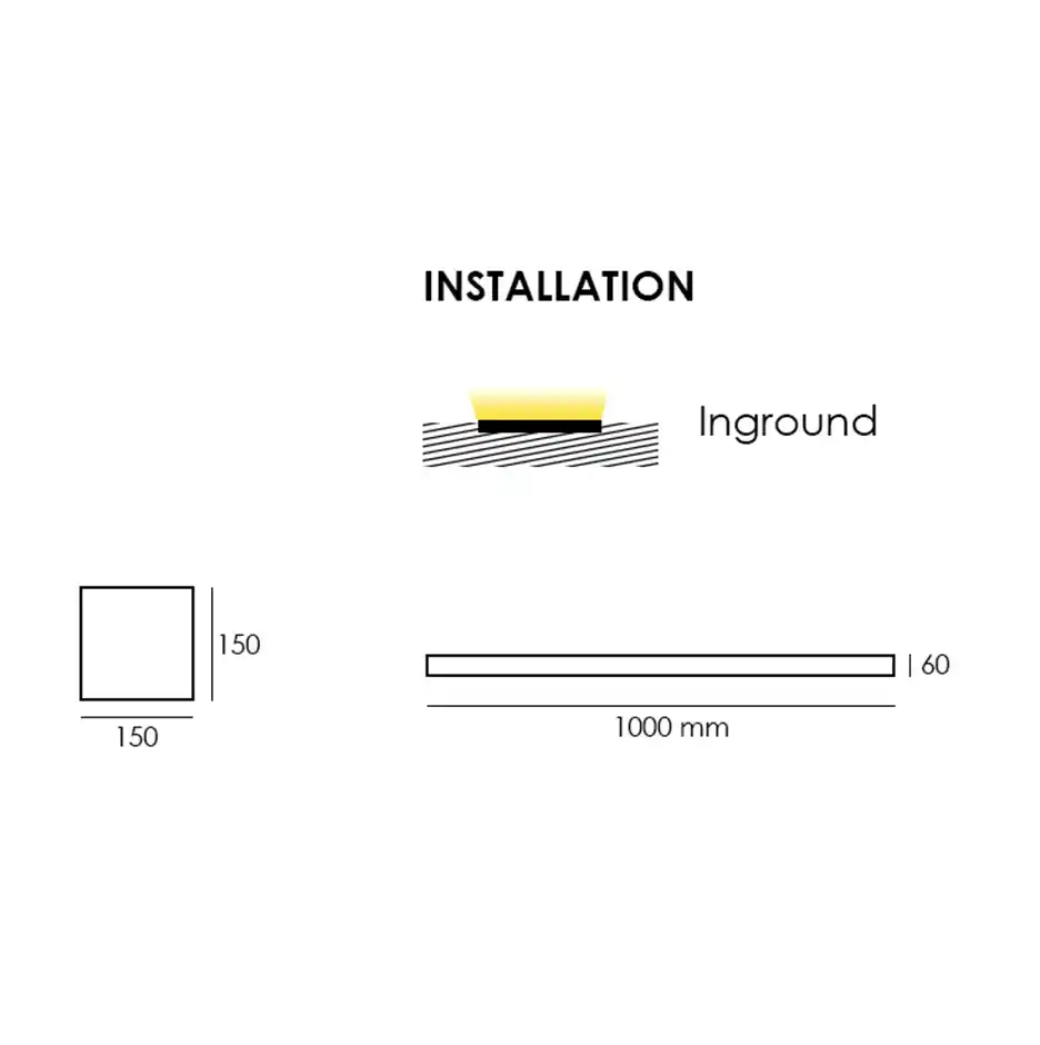چراغ دفنی بلاک BLOCK