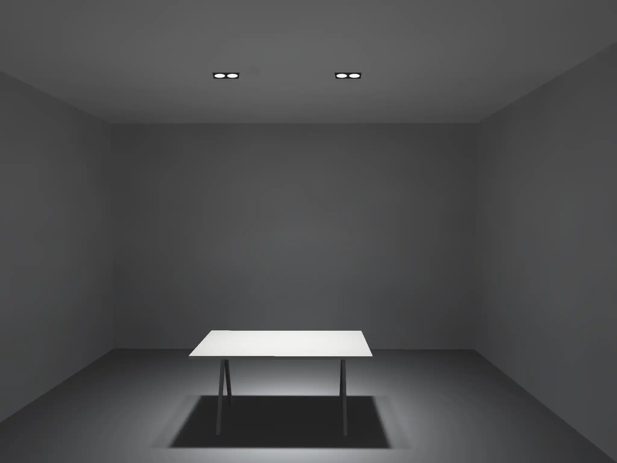 چراغ سقفی توکار بدون لبه BSQ2tr